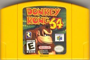 Donkey Kong 64 (USA) Cart Scan